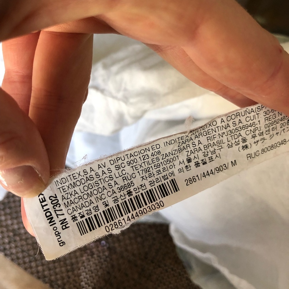 Zara Multicolor Ruffled Mini Button-Down Sundress… - image 6